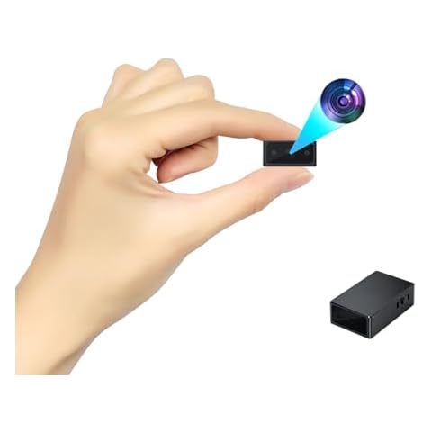 KUIYIXUE Mini Hidden Camera with Night Vision Cover