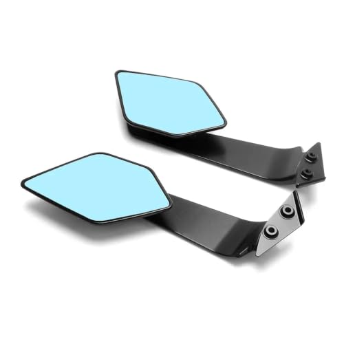 Espejos retrovisores de ala stealth invisibles de aluminio mecanizado 2