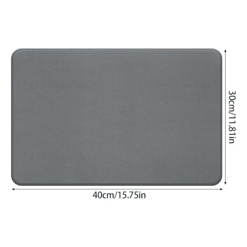 Tapis de bain en diatomite absorbant pour une sortie de douche sereine - 6