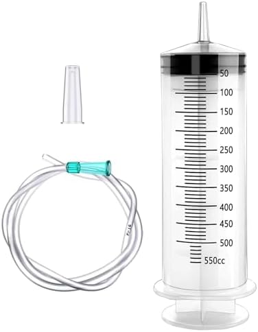 500ml Spritze, Große Spritze, Plastikspritze mit Schlauch, Großer 500ml Spritze, Große Spritze, Plastikspritze mit Schlauch, Großer