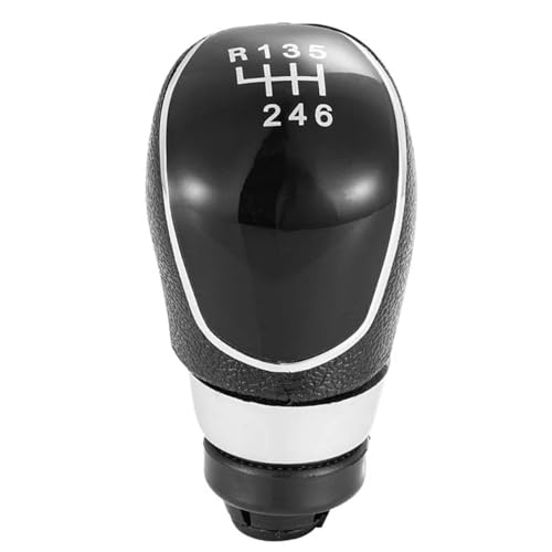 Pomo Palanca Cambio Compatible Con Ford Para S-Max 2008 2009 2010 2011 2012 2013 Perilla Cambio Marchas 5/6 Velocidades Palanca Cambios Balonmano Cubierta Polaina