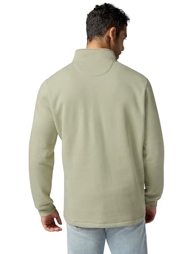 Image of XYXX IntelliSmooth Pulse Relaxed Fit Half-Zip Sweatshirt For Men
