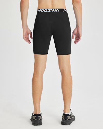 1 or 2 Pack Mens Compression Shorts Spandex Shorts Performance Sport Athletic Underwear Workout Running Base Layer2