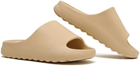 Unisex Pillow Slippers Slides for Women and Men, EVA Comfort Super Soft Quick Drying Rubber Shower Cloud Slides, Lightweight Spa Massage Summer Sandals for Adult Couples Indoor and Outdoor