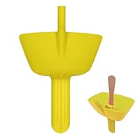 Portaghiaccioli Antigoccia Per Bambini - 5 Pezzi Con Cannuccia, Vassoio Profondo, Manico Antiscivolo - Foto 5