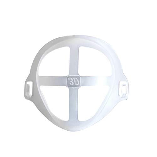 Preisvergleich Produktbild 1 / 3 / 5pcs 3D Silikon Staubmasken Atemschutzmasken Bracket, Dustproof Breathing Maskenhalter Gesichtsmasken Staub-Maske Holder für Atem Erhöht Raum Filter Mundschutz Support (3PCS)