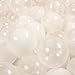 STARBOLO 100 Ball Pit Balls Phthalate Free BPA Free Crush Proof Plastic - Beige Colors in Reusable Play Toys for Kids with Storage Bag