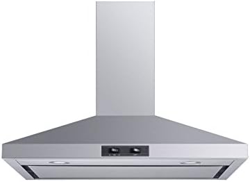 Winflo30 In. Convertible Stainless Steel Wall Mount Range Hood with Mesh Filter and Stainless Steel Panel