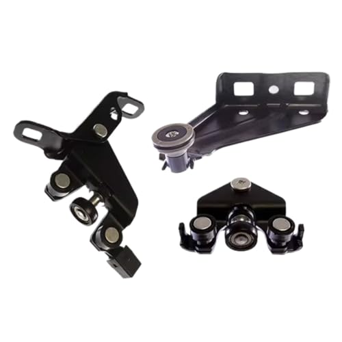 Rouleau de porte coulissante pour Opel Combo 2001-2011 ensemble guidage droit haut milieu bas