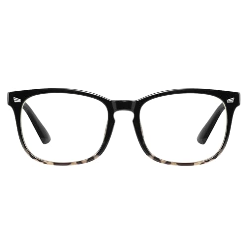 Image of Blue Light Glasses For Woman Men - Anti Eyestrain UV Protection Computer Gaming Eyeglasses Blue Light Blocking Glasses