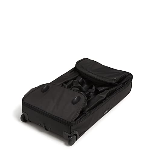 Vera Bradley Women's Recycled Ripstop XL Foldable Rolling Duffel Travel Bag, Black, One Size4