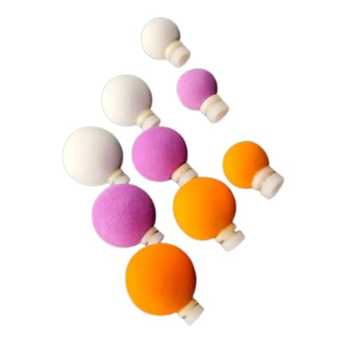 Set de 15 cuentas flotantes para pesca con mosca 32mm multicolor