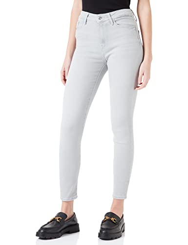 Tommy Hilfiger Damen Jeans TH Flex Harlem Skinny High Waist, Grau (Anna),...