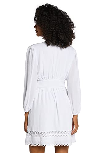 La Blanca Women's Standard Long Sleeve Mini Dress Swimsuit Cover Up2