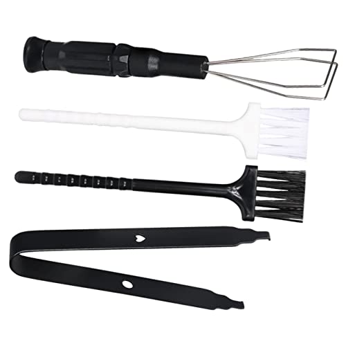 BRIGHTFUFU Mechanical Keyboard Cleaning Kit 1 Set Keycap Puller Precision Brush for Computer Desk DIY Cleaning