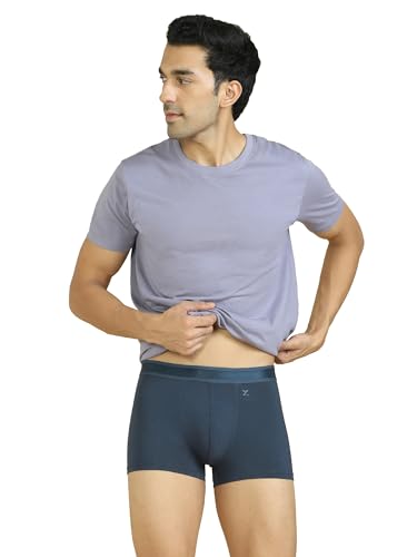 Image of XYXX CloudSoft Cotton Modal Underwear Trunks for Men | Snug Fit, 4-Way Stretch & Anti-Roll No-Marks Waistband