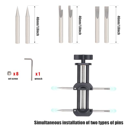 Herramienta multifunción Hersmay para reparación de lentes: abrazadera, llave de filtro y herramienta de apertura miniatura 2