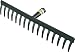 Kippen 6020S16 - Rastrello da Giardino a 16 Denti