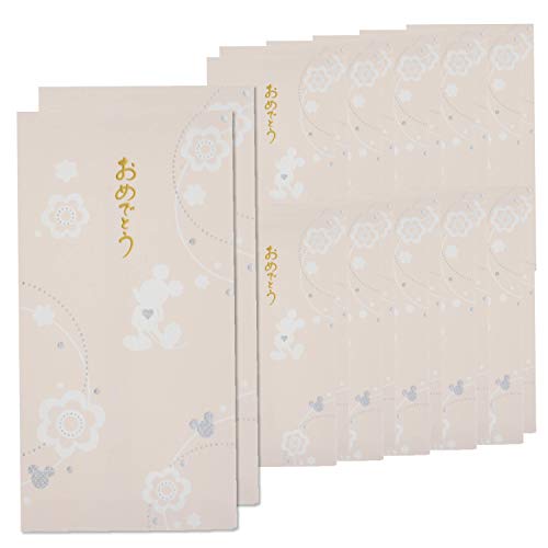 マルアイ ディズニー 祝儀袋 のし袋 ミッキー 紫 20枚 ノ-D308P×10P