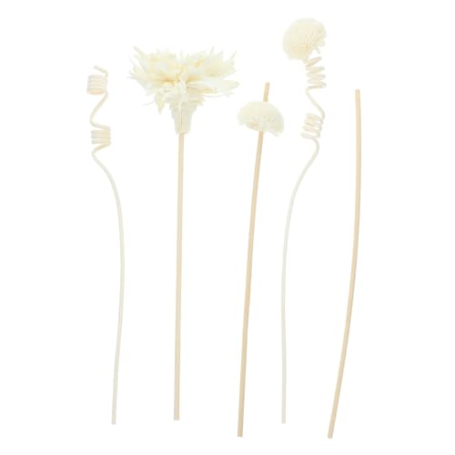 ULDIGI 1set Flower Diffuser Sticks Fragrance Diffuser Reeds for Home Decorative Dried Flower Sticks for Living Room Bedroom Office Accessories