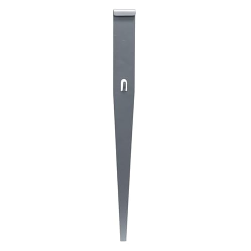 bellissa - Bodenanker-Fixierung für Rasenkanten Zinkstahl Höhe 12,5cm 50er Set - Robuster Erdanker für zusätzliche Stabilisierung von Beetabgrenzungen & -einfassungen - Erdspieß für Beetbegrenzung