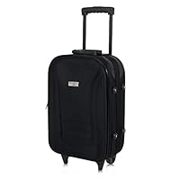 Mala de viagem média Lucerna 2 Rodas Swiss Move Preta