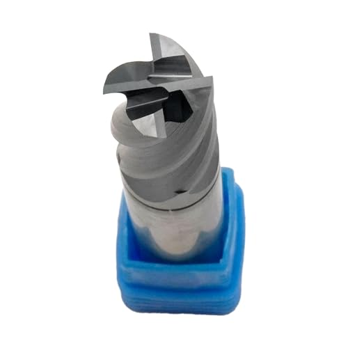 Image of 2 Pack 3 /8 Inch Carbide Square End Mill 4 Flute AlTiN Coated for Hardened Steel HRC 55 Alloy Metal Milling High Precision