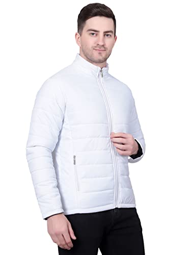 Image of KOTTY Men's Nylon Regular Solid Stylish Designed for Comfort and Warmth Puffer Jacket