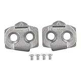 Aymzbd 2X Cycling Shoes Cleats,Anti Slip,Replacement,Mountain Bike Pedal Cleats for System Self Locking Pedal,Indoor,Adults