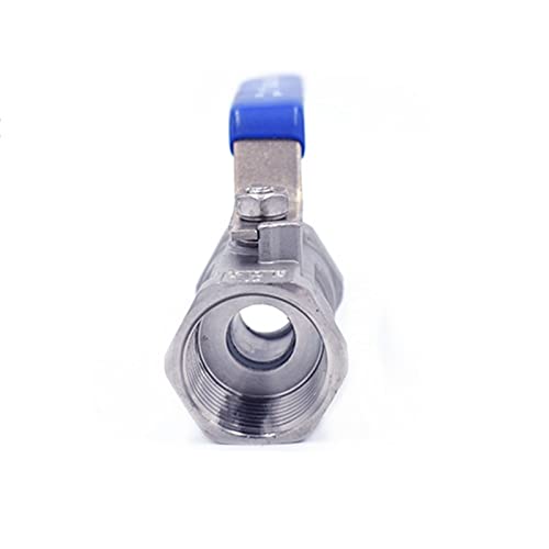 Válvula de bola de acero inoxidable 304 de alta pureza con rosca hembra DN40 3