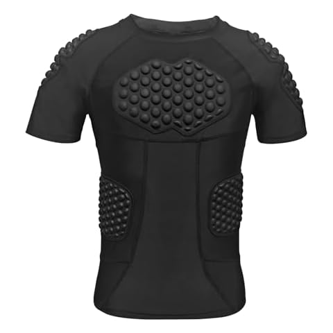 Topeter Maillot de football rembourré Cover