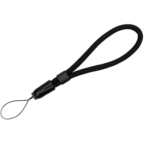 VKO Soft Camera Wrist Strap, Rope Camera Hand Strap for Point-and-Shoot Camera,Mirrorless Camera,Small Camera Hand Strap Black Cover