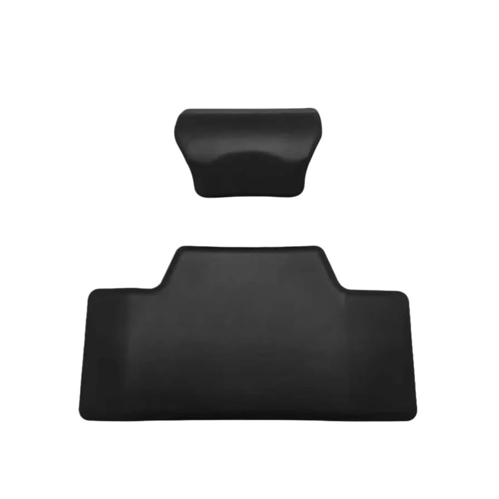 Dossier coussin passager moto universel en finition noire mate - 8