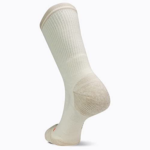 Merrell unisex-adult Men's and Women's Zoned Lightweight Cushion Wool Hiking Crew Socks - 1 Pair Pack - Unisex Arch Support3