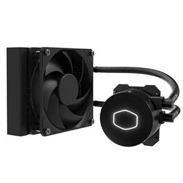 Liquid Cooler Para Processador Cooler Master MasterLiquid ML120L V2 sem iluminação nas ventoinhas, 120mm