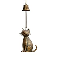 Cat Windchimes - Decorative Cat Windchime, Extérieur Chat Cat Carillon | Décorations De Porte Commémorative De Chat Windchime | Élégant Animal Décor