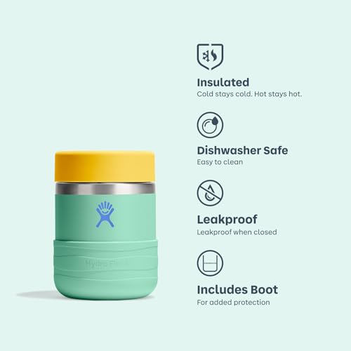Image of Hydro Flask Insulated Food Container - Snack Container for Kids and Lunch Box - 12 Oz Food Jar in Bluejay