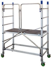 Echafaudage roulant alu FACAL - embase roulante hauteur de travail max 3 m - ALTO3