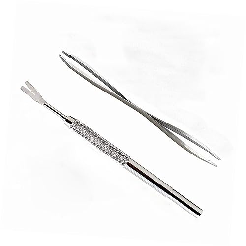 Yardwe 2 Piezas Herramientas Remover Garrapatas de Inoxidable Mascotas