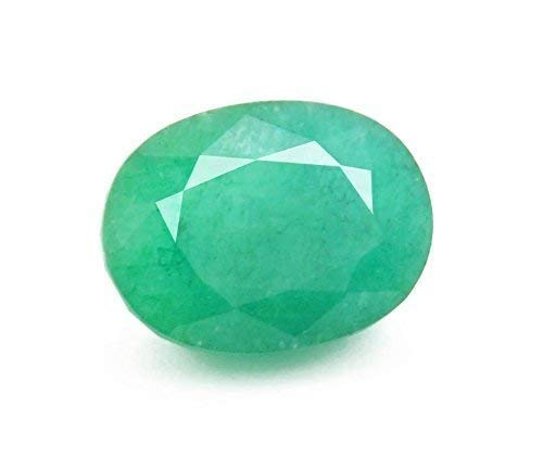 Todani Jems?Certified 3.25 to11.25 Ratti Green Panna Stone Loose Emerald  Gemstone for Men and Women (3.25)