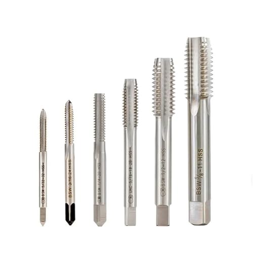 Taraud de taraudage HSS BSF 1/2-16 outil de coupe pour filetage droit