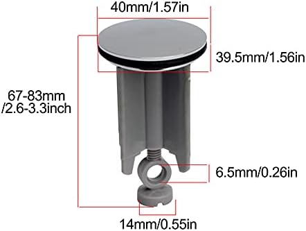 40mm Home Kitchen Bidet Sink Height Adjustable Bathroom Basin sy Install