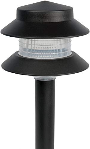 Paradise Plastic Path Stake Light (Black, 8 Pack) #TOP1