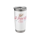 Seafood Humor Pearl Feast Oyster Ocean Food Pun Stainless Steel Insulated Tumbler