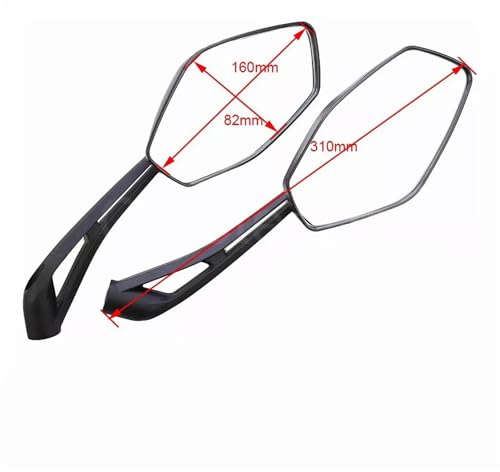 Espejo retrovisor universal de moto para rutas de fin de semana en Yamaha MT07 4