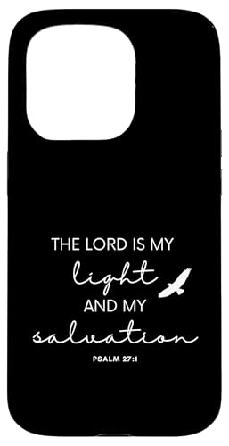 The Lord is my Light and Salvation Eagle Soar �����̈�� �X�}�z�P�[�X iPhone 15 Pro �p