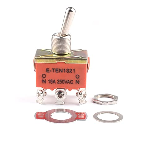 Micro-interrupteur étanche 15A 250V avec capuchon de protection orange