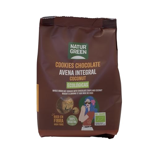 NaturGreen Cookie de Avena Integral con Coco Bio 140 g