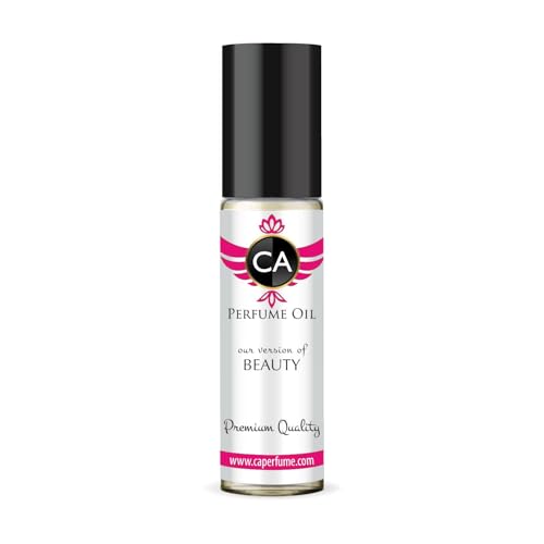 CA Perfume Impression of Beauty for Women Fragrance Oil Floral Scent Long Lasting Perfumes for Women Travel Size TSA Ready Mini Parfum Body Oil Roll-on 0.33 Fl Oz 10ml