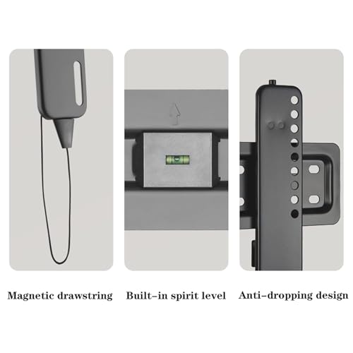 Support pour écrans de télévision extensible avec cordon magnétique innovant - 5
